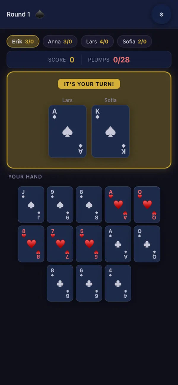 Playing a trick