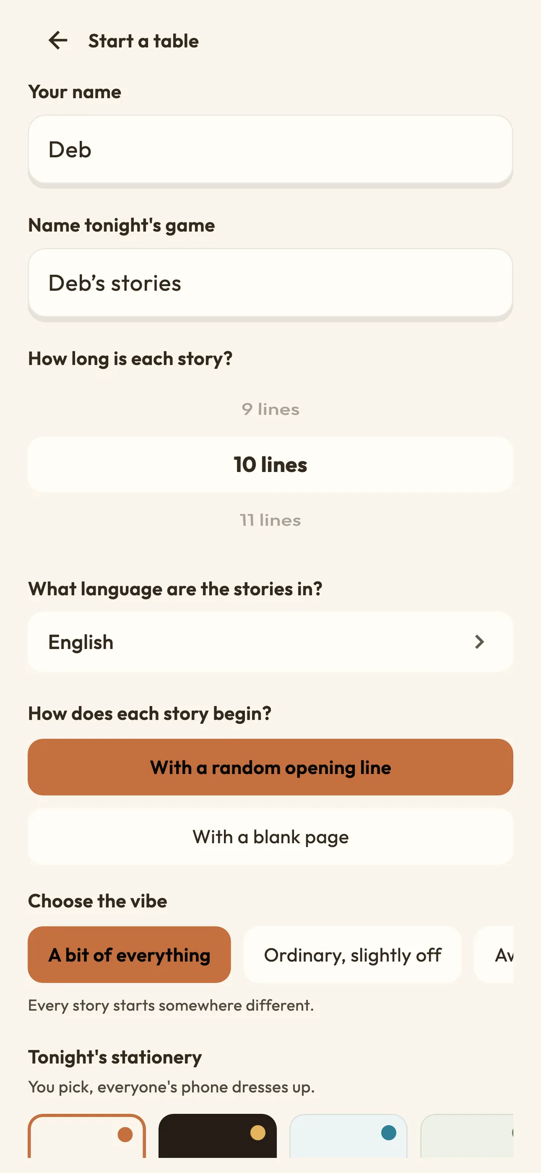 Finish the Storyline in dark mode