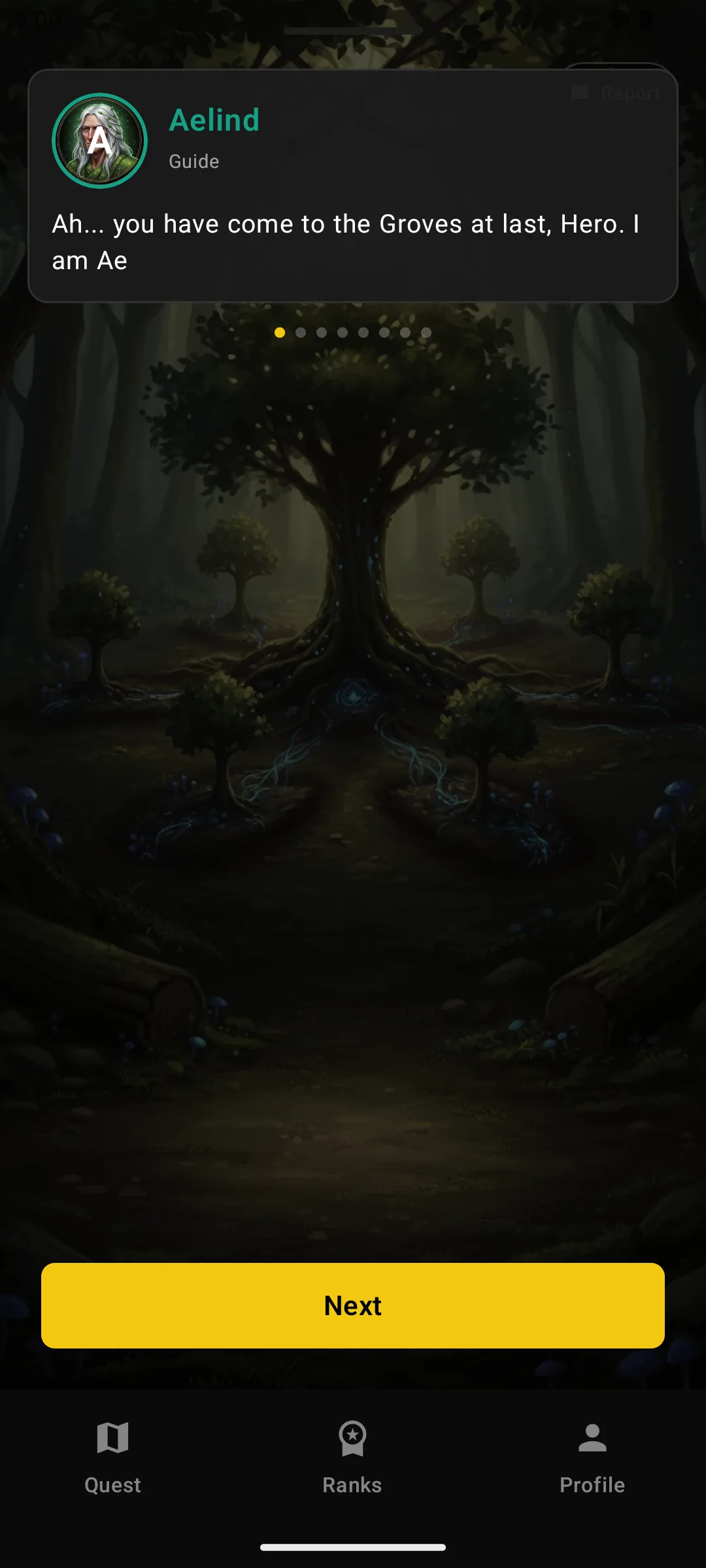 Your guides walk you through each realm