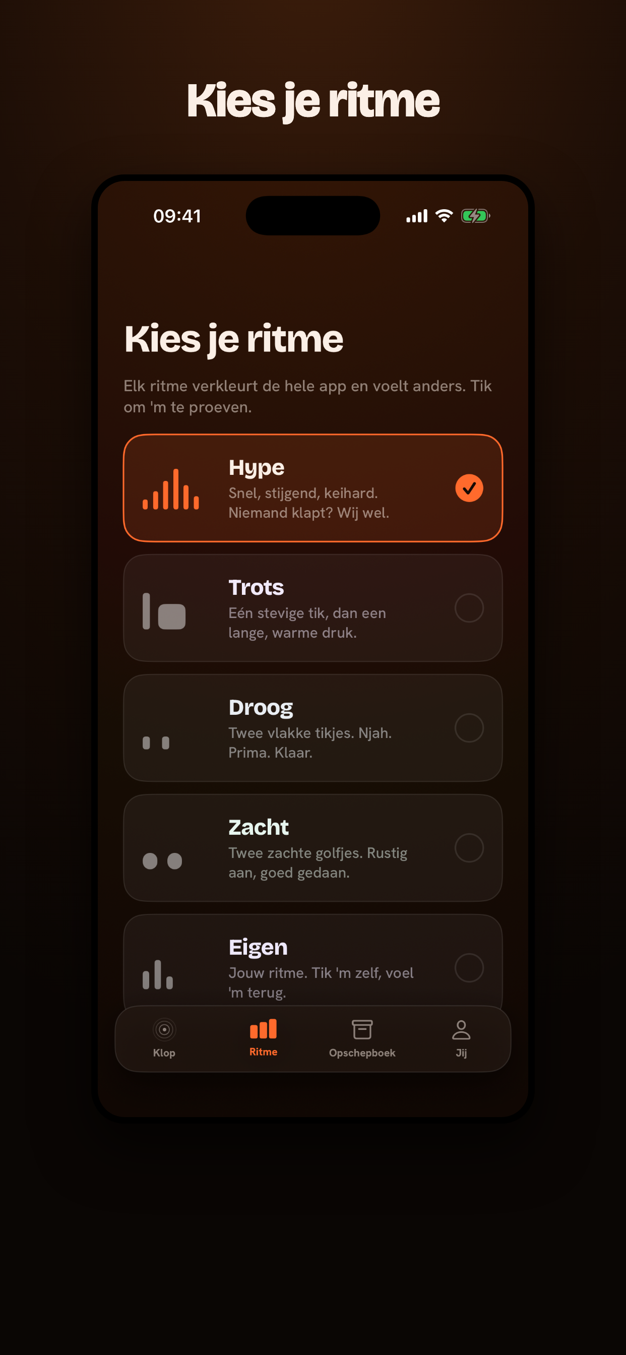 Schouderklopje screenshot