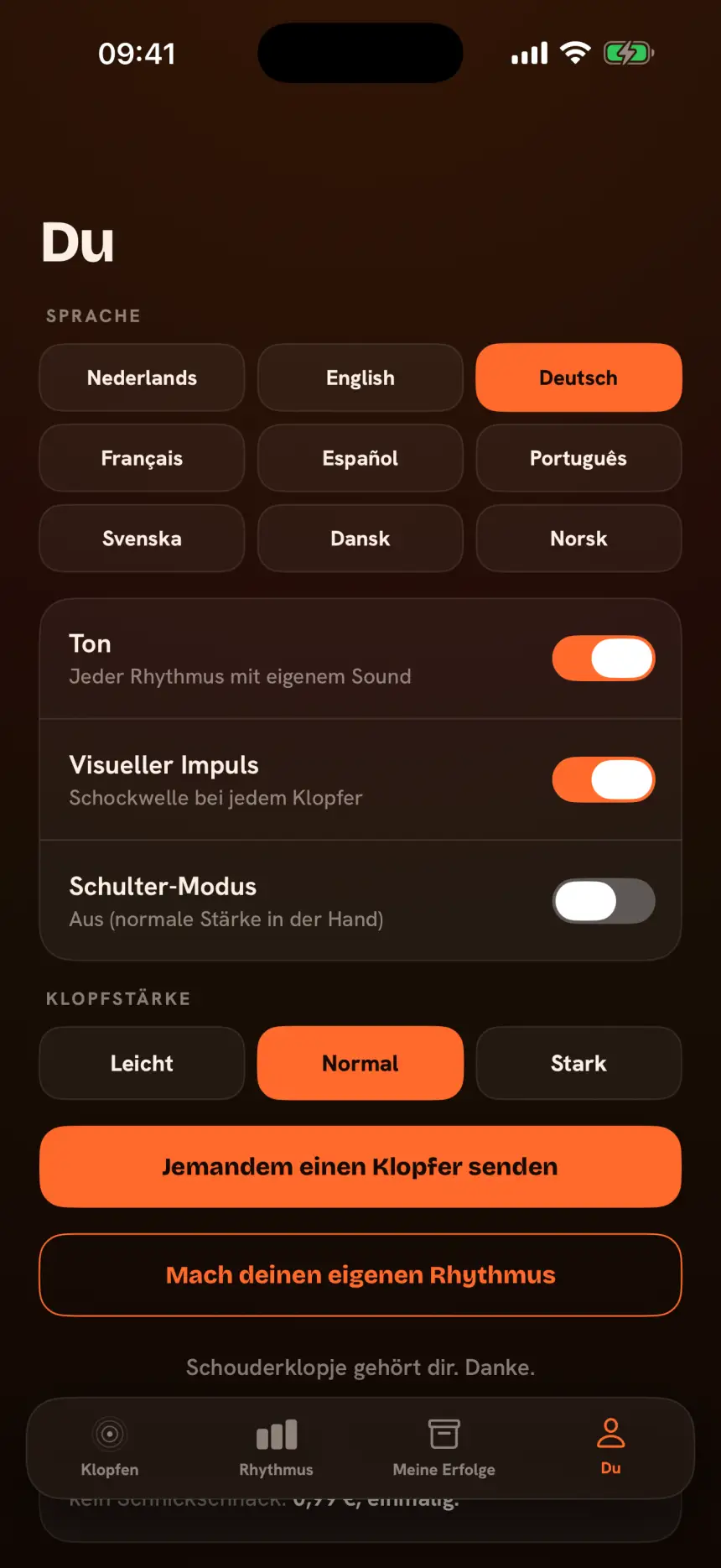 Atta: Ein Schulterklopfer in dark mode