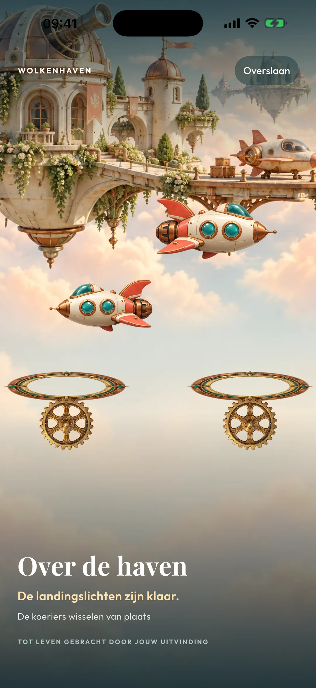 Couriers across Cloud Harbour