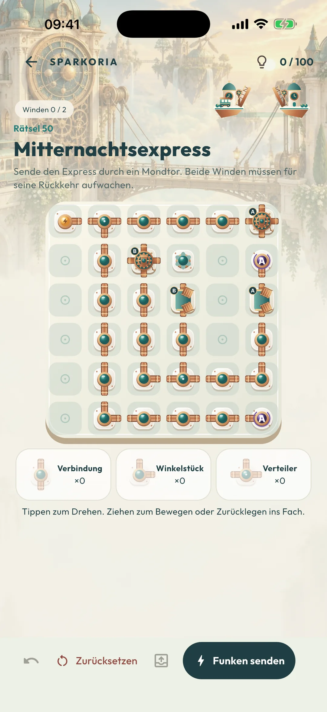 A Clockwork Crossing puzzle