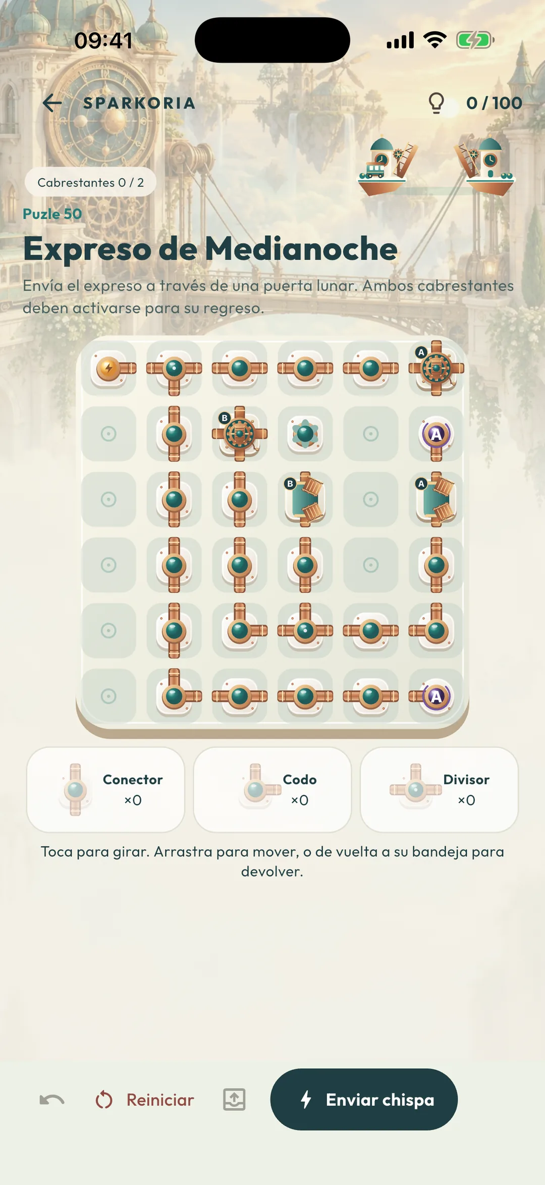 A Clockwork Crossing puzzle