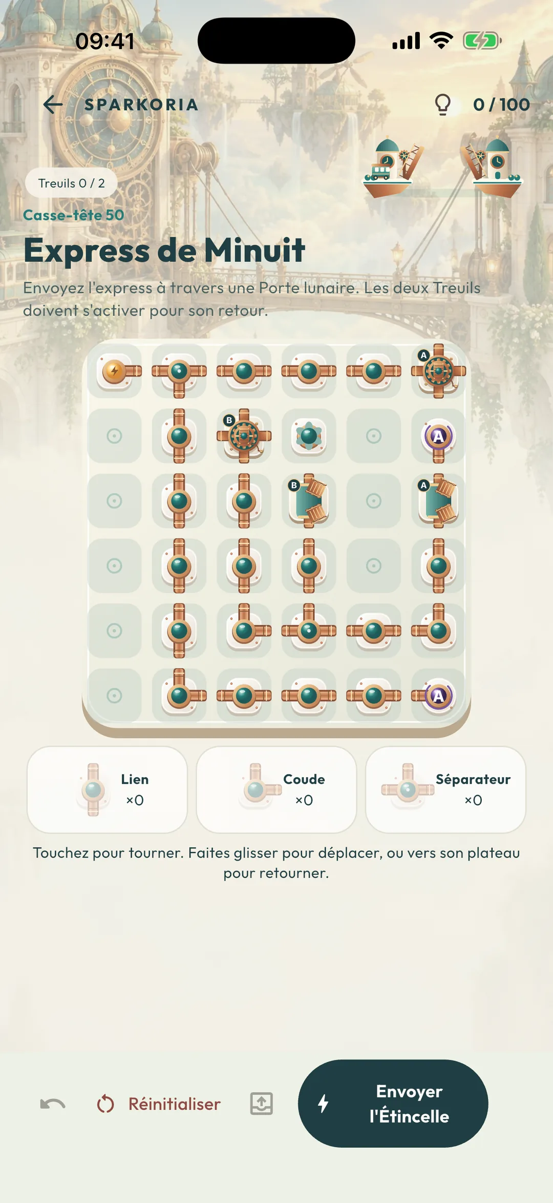 A Clockwork Crossing puzzle