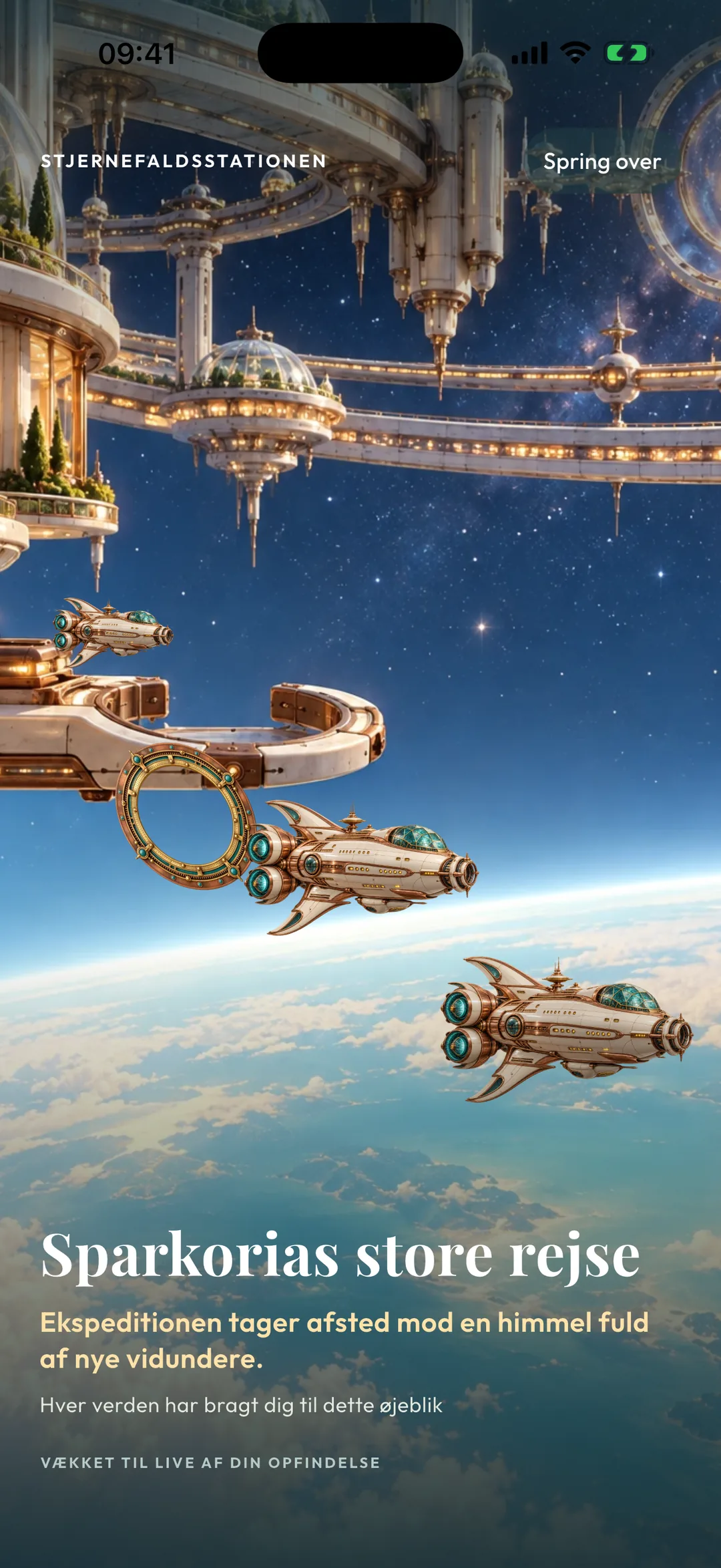 Departure from Starfall Station