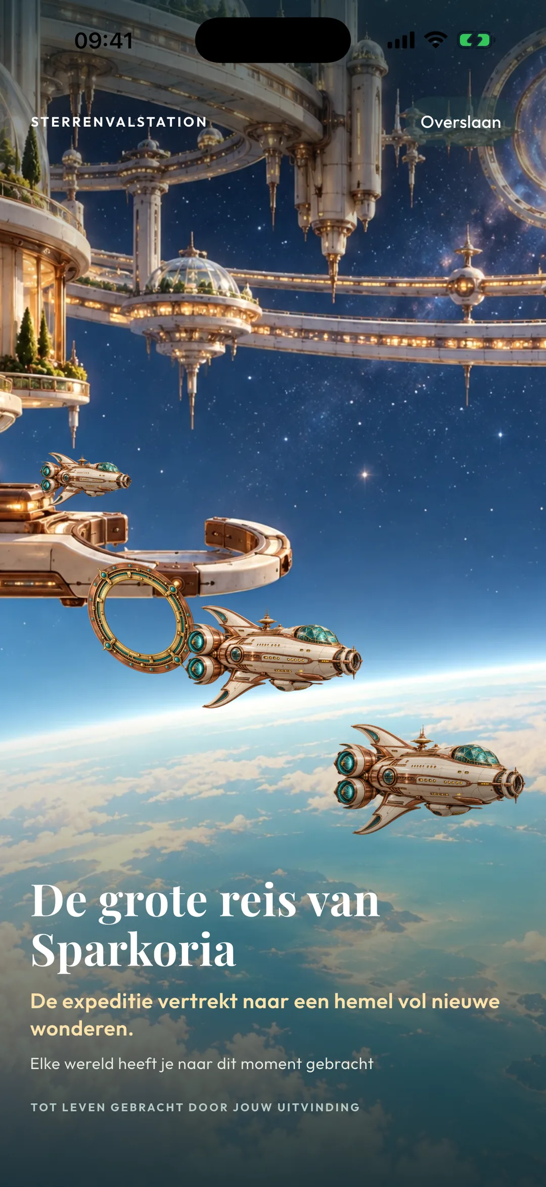Departure from Starfall Station