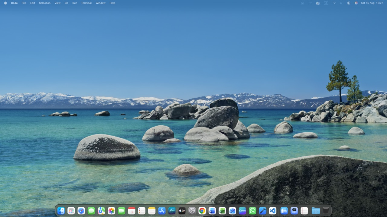 A Dock on the second screen