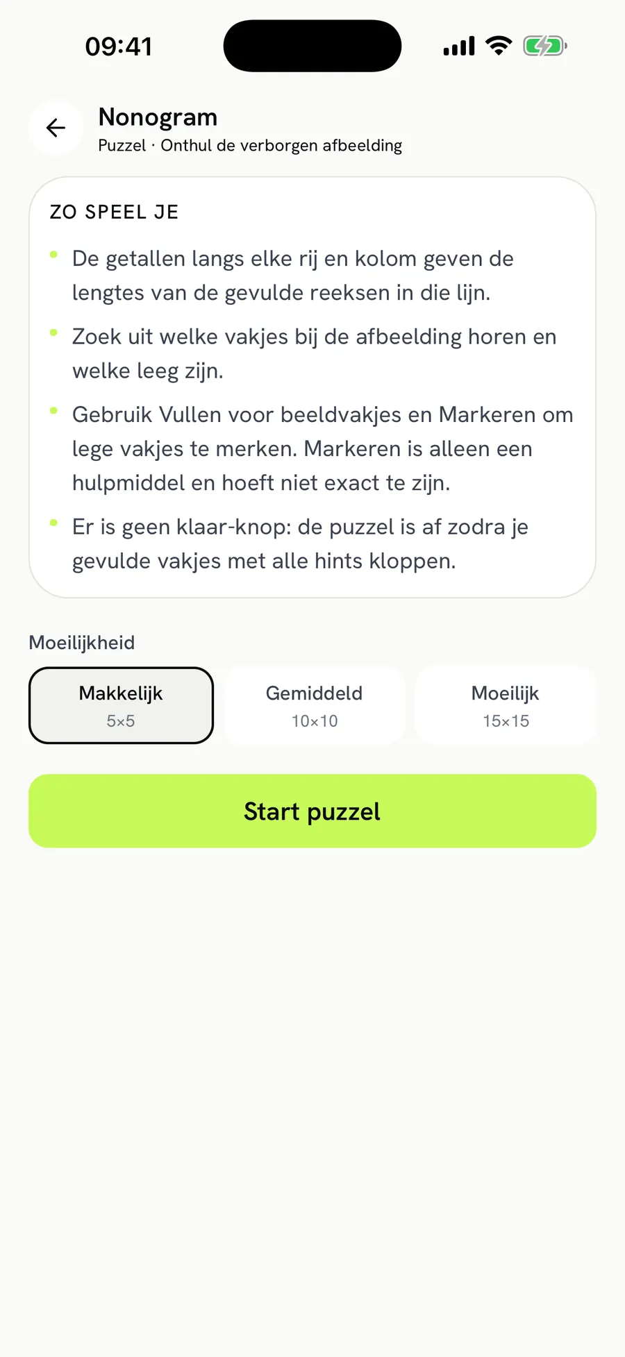 Cortex Brain Trainer in dark mode