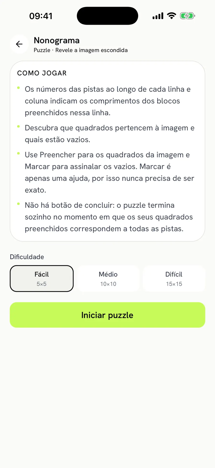Cortex Brain Trainer in dark mode