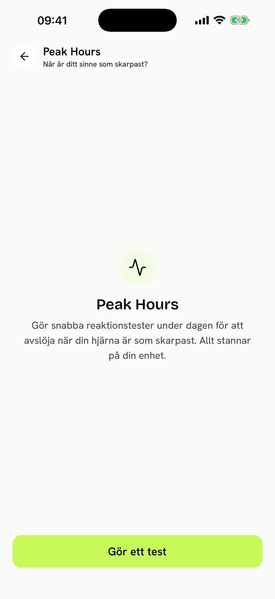Peak Hours: find your sharpest window