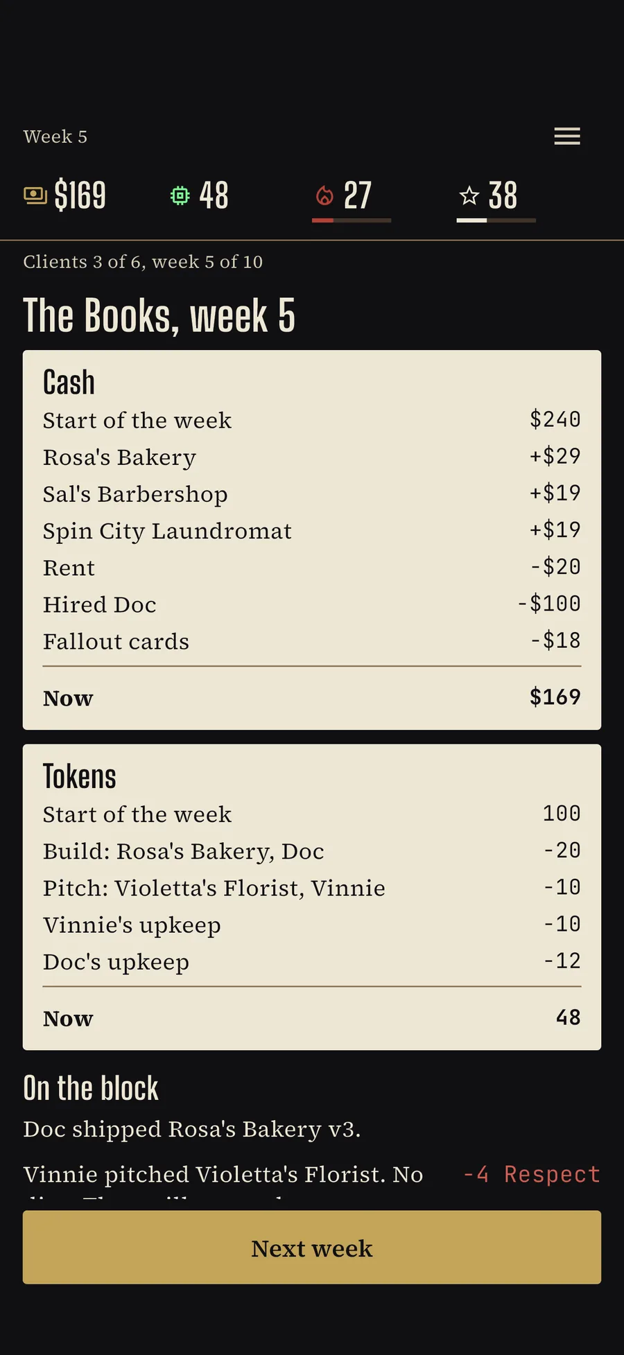 Every dollar gets a receipt.